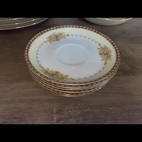 Meito China, 7 piece hand-painted “DOVER” set - Picture 2 of 8